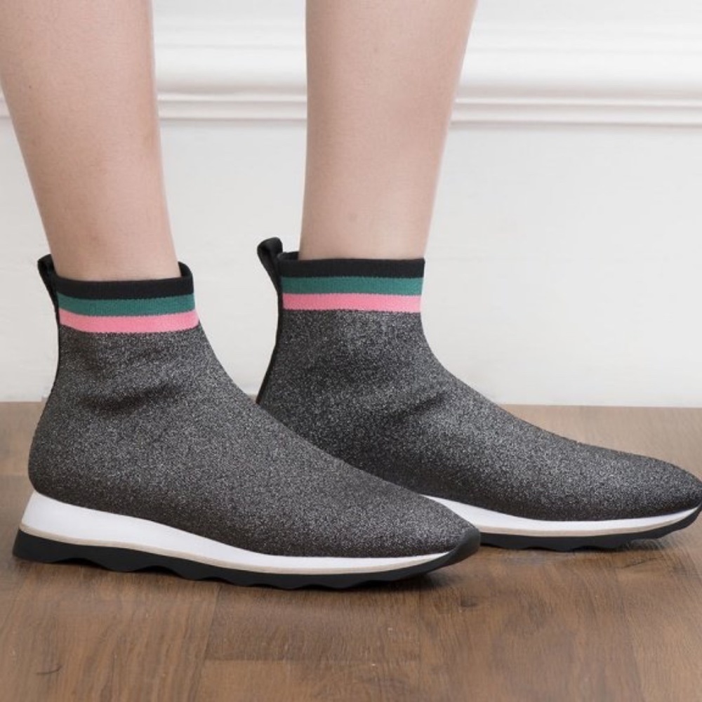 Loeffler & Randall Scout Knit Socks Sneakers